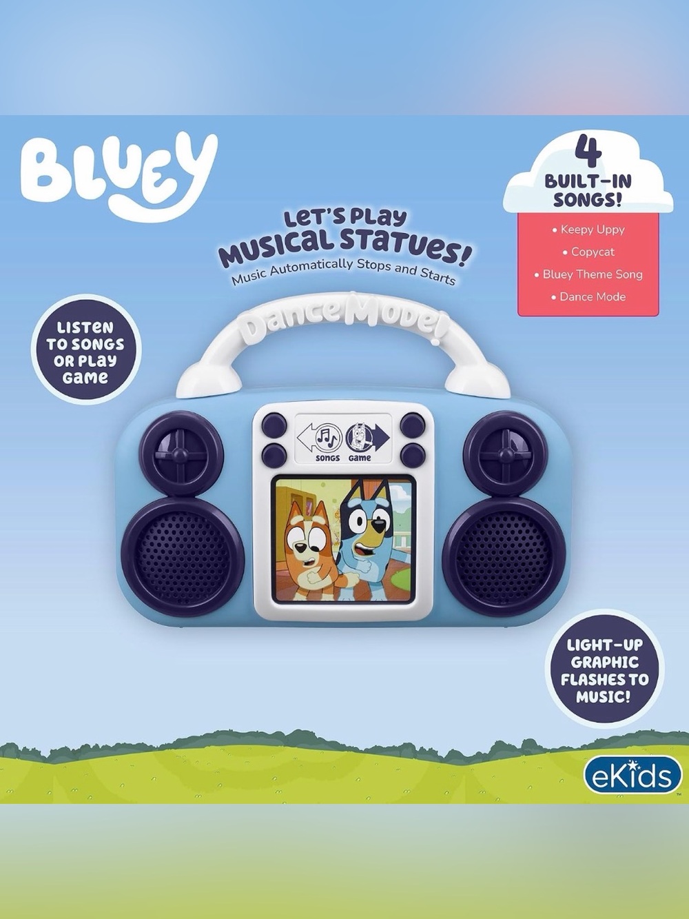 Bluey Toy Music Player